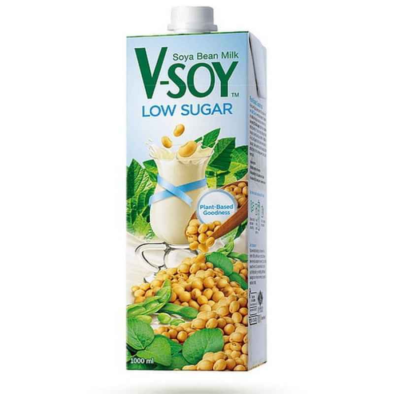 Jual V Soy Soya Bean Low Sugar 1000ml Vsoy V Soy Susu Kedelai Rendah Gula Online September 2020 Blibli Com