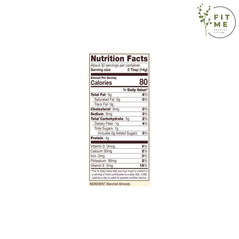 Bob S Red Mill Almond Flour 16 Oz Gluten Free 453 Oz - Almond flour nutrition label