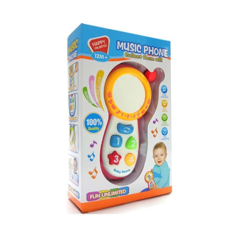 Jual Baby Music Phone Mainan Telepon Bayi Online September 2020 Blibli Com