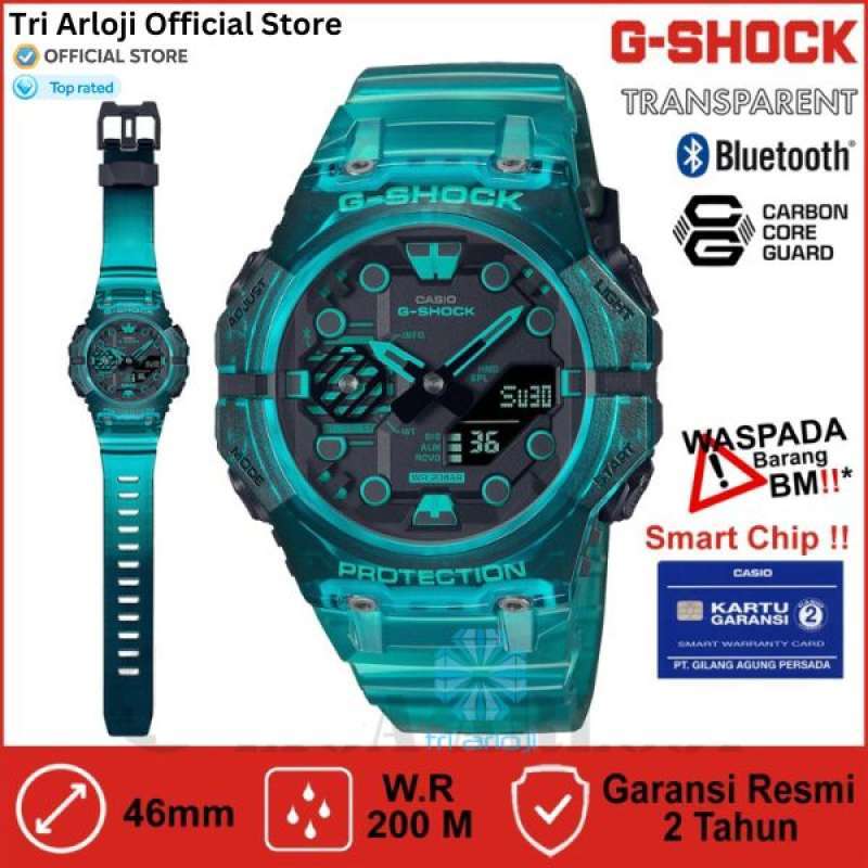 Casio G-Shock GA-B001G-2ADR Jam Tangan Pria Analog Digital Bluetooth