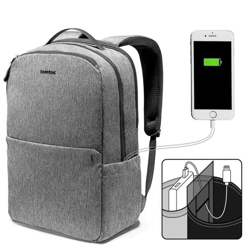 Jual Casual Backpack Tomtoc Waterproof A80 E01g For 15 6 Inch Laptop Online Oktober 2020 Blibli Com