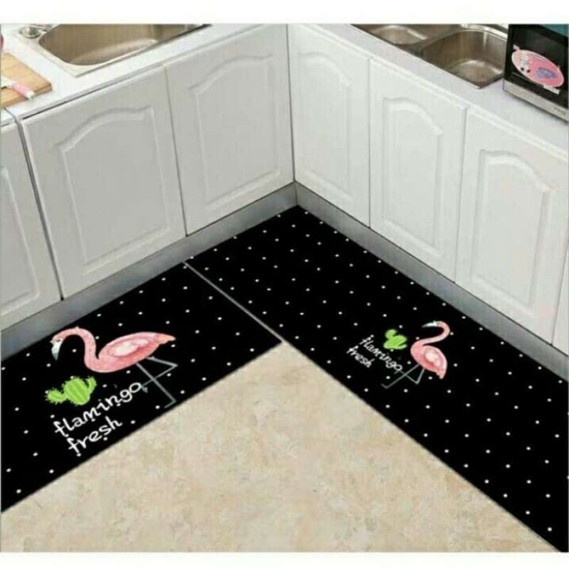 Jual 2 In 1 Kitchen Floor Mat Keset Alas Lantai Dapur Anti Slip Murah September 2020 Blibli Com