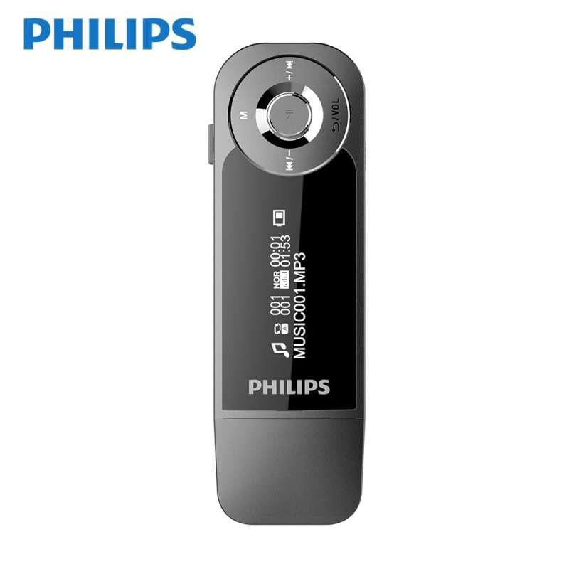 Jual Mp3 Player 8gb With Clip On Philips Sa1208 Abu Abu Online Februari 2021 Blibli