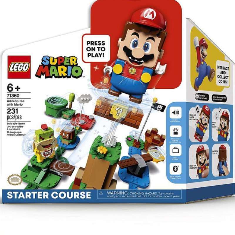 Jual LEGO Super Mario 71360 Adventures with Mario Starter Course