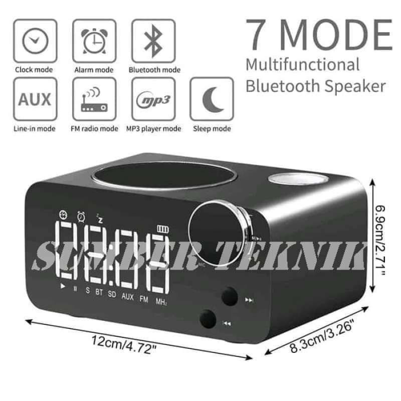 Jual Speaker Bluetooth Cokike Jbl Bose Radio Fm Jam Meja Digital Original Online Februari 2021 Blibli