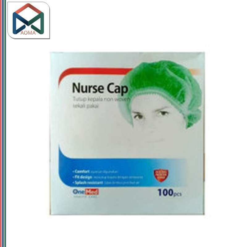 Jual Nurse Cap Onemed Topi Perawat Onemed Penutup Kepala Non Woven Online April 2021 Blibli