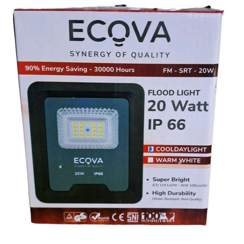 Jual Lampu Sorot Led Ecova Floodlight 20watt Putih Lampu Led Sorot Tembak Di Seller Sumber Bangunan Pratama Gang Beringin No. 888 Rt 001 rw 009 Kel Sudimara Selatan Kota Tangerang Blibli