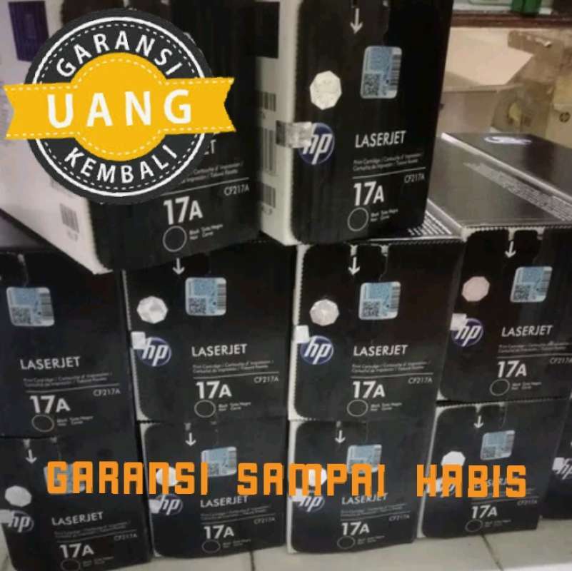 Promo HP 17A (CF217A) Black Original Cartridge - Hitam - BLACK di Seller  gudang tinta toner xerox - Kota Tasikmalaya, Jawa Barat | Blibli