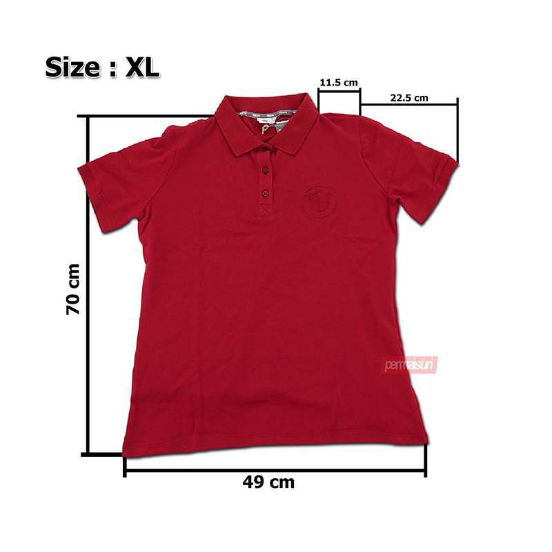 Jual Bmw Polo Shirt Red Kaos Polo Wanita Online November 2020 Blibli Com