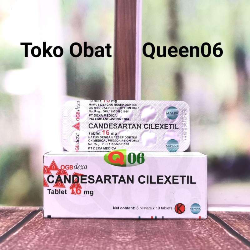Jual Candesartan Cilexetil 16 Mg Ogb Dexa Obat Hipertensi Darah Tinggi Jantung Stroke Per Blister Original 10 Tablet Online Oktober 2020 Blibli Com