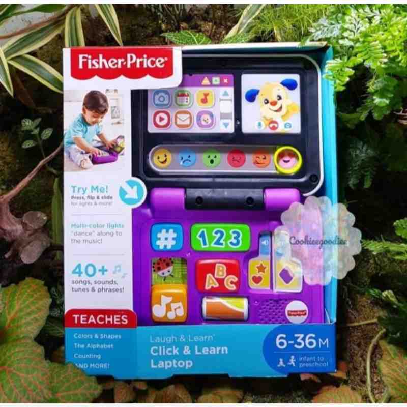Jual Fisher Price Laugh And Learn Click And Learn Laptop Online Desember 2020 Blibli