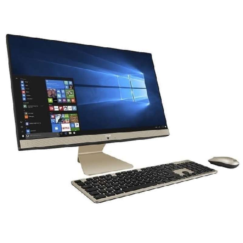 asus aio v222fak ba341t pc desktop intel core i3 10110u 4gb ddr4 1tb hdd 21 5 inch win 10