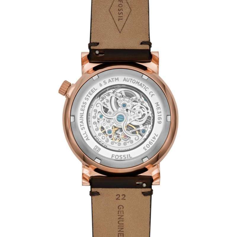 Promo Fossil Barstow Automatic Brown 