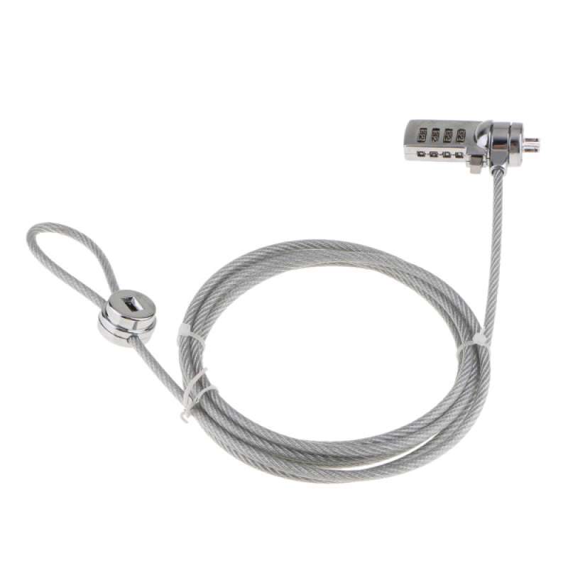 Jual Anti Theft Computer Security Cables Chain Leash Lock Laptop Notebook Monitor Online Februari 2021 Blibli