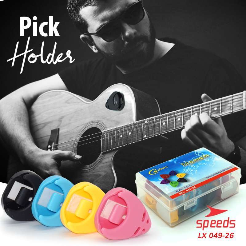 Jual Speeds Alat Musik Pick Gitar Pick Holder Tempat Pick Gitar Bass 049 26 Online Desember 2020 Blibli