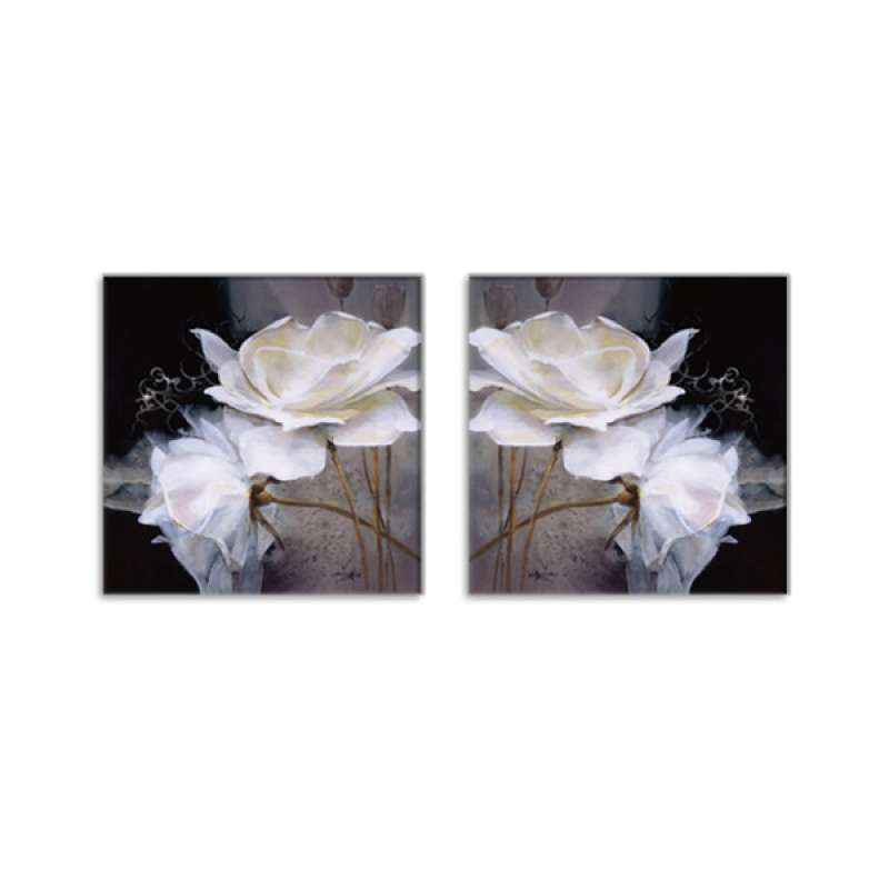 Jual 2pcs Modern Canvas Print Wall Art Painting Pictures Home Decor Rose Flowers Online November 2020 Blibli Com