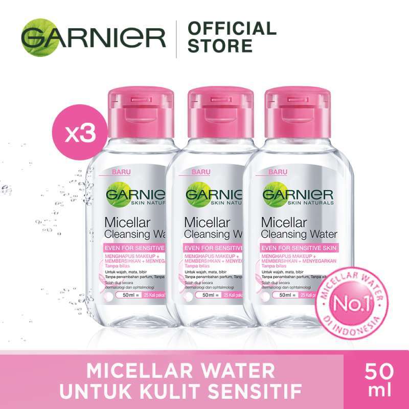 harga garnier micellar water 50ml