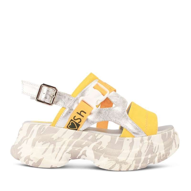 Jual Gosh Avellino 606 Sandal Wedges Yellow 36 di Seller Gosh