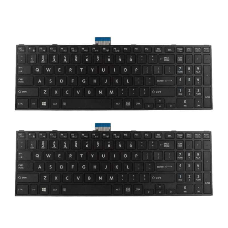 Jual 2x Laptop Keyboard For Toshiba Satellite Pro R50 C Tecra A50 C English Keyboard Online Desember 2020 Blibli
