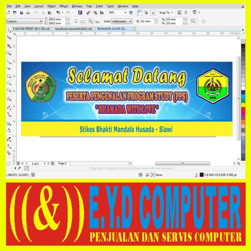 Jual Desain Template Banner Spanduk Campur Vol 8 Editing Coreldraw Online Oktober 2020 Blibli Com