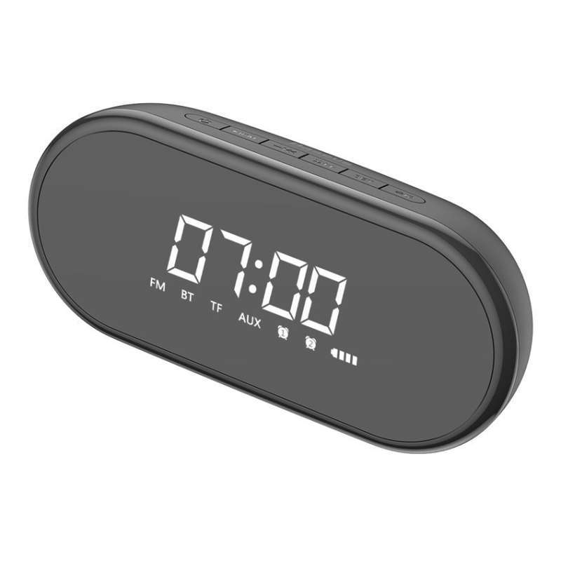 Jual Baseus Encok Portable Wireless Bluetooth Speaker With Jam Alarm Clock Nge09 01 Black Online November 2020 Blibli Com