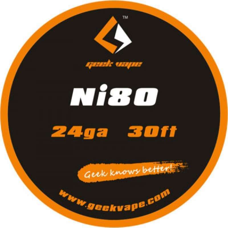 Jual Geek Vape Nichrome Ni80 24 Ga 30 Ft 24 Awg 30 Feet By Geekvape Di  Seller Jakarta Vaporizer - Pluit, Kota Jakarta Utara | Blibli