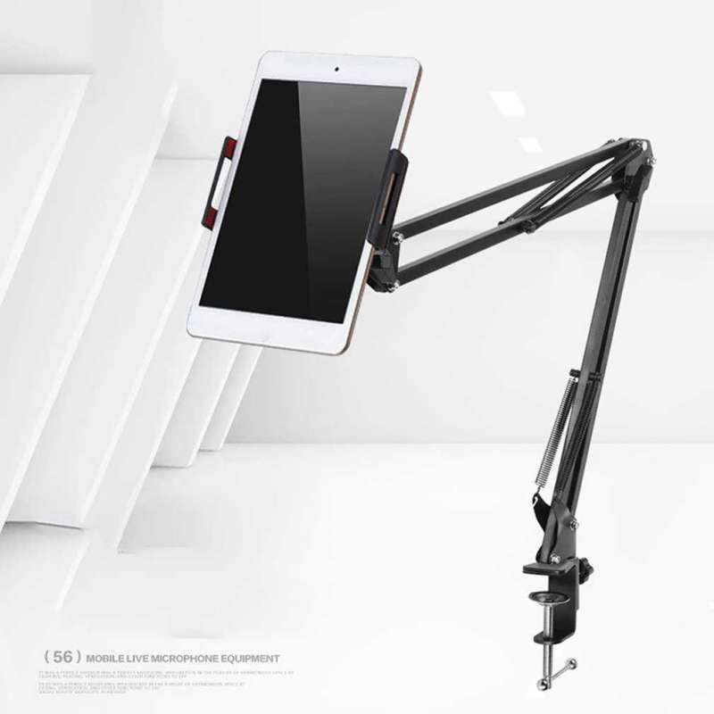 Jual Onleny Holder Tablet Model Boom Arm Table Lazypod Stand D9 Online November 2020 Blibli