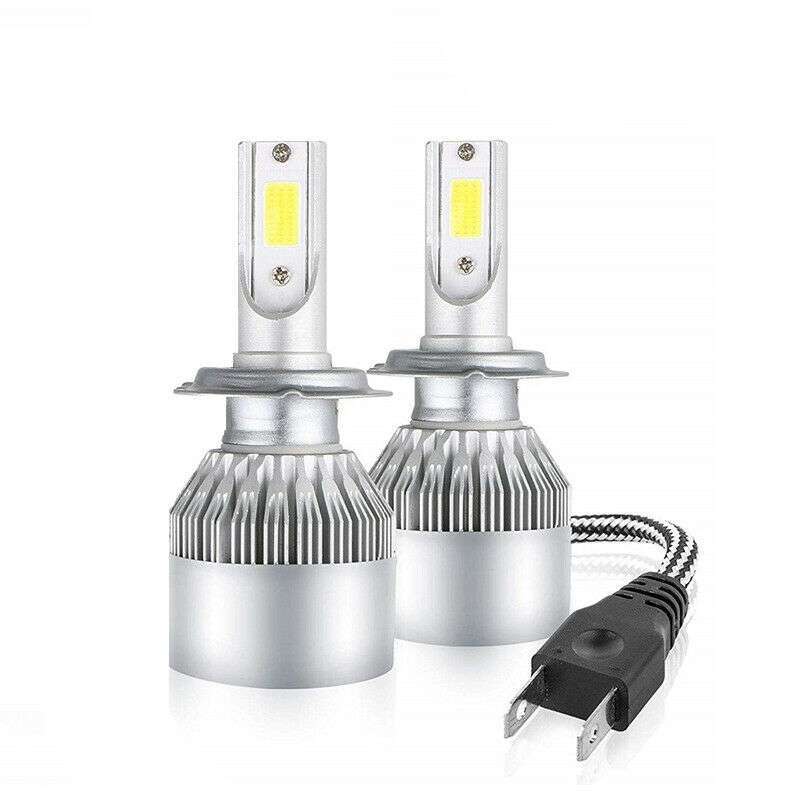 for vw jetta passat golf h7 h7 led headlight bulb kit high low beam 600w 60000lm