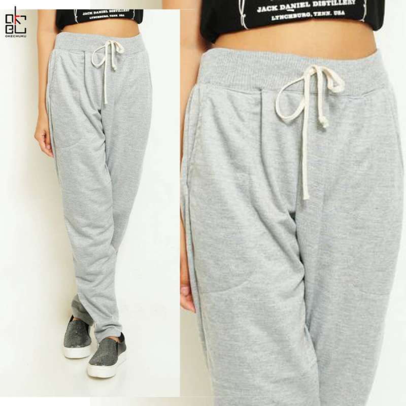 Promo Kimberlly Dark Gray Jogger 