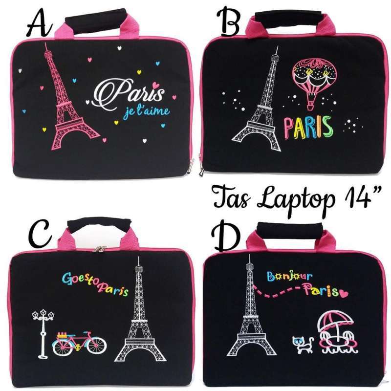 Jual Tas Laptop Suede Note Book Notebook 14 In Inch Paris Karakter Online Oktober 2020 Blibli Com