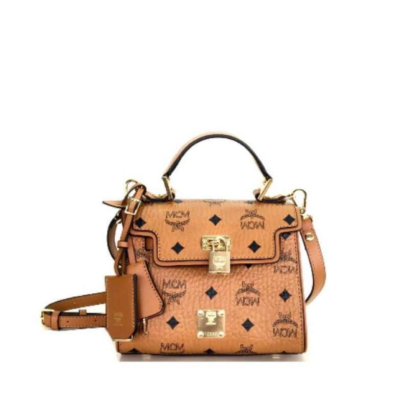 Jual MCM Heritage Visetos Small Satchel Tas Wanita di Seller
