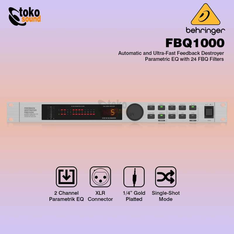 Jual Behringer Fbq1000 Fbq 1000 Feedback Destroyer & Parametric Eq