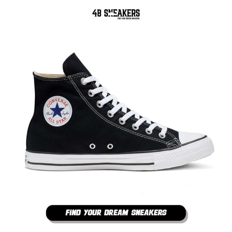 Jual Sepatu Pria Converse Chuck Taylor All Star Hi Black White