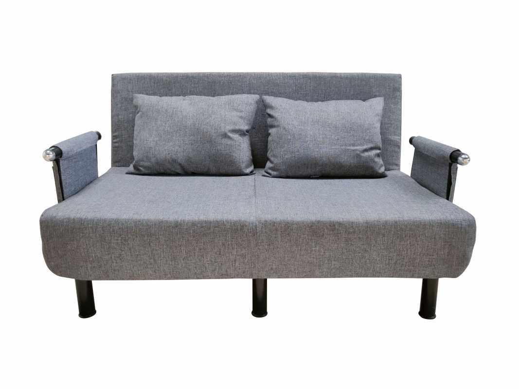 Sofabed Double Lipat Kursi Lipat Kursi Santai Minimalis Dengan Storage Dark  Grey Dennis Double BETA