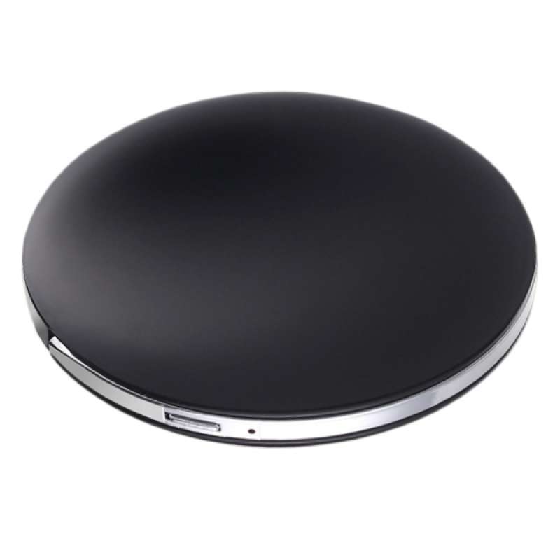 Jual Portable 3x Magnifying Round Makeup Vanity Mirror Led Travel Pocket Mirror Online November 2020 Blibli Com