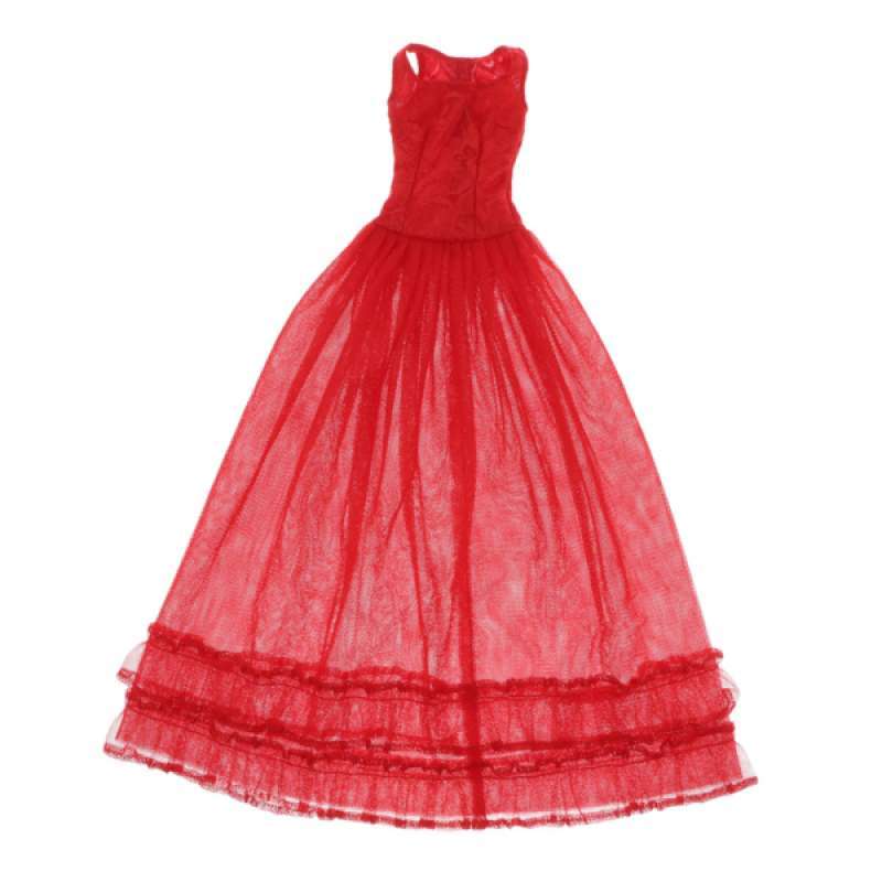 Fashion Doll Girl Dress Party Dance Gown Long Skirt for 1//3 BJD SD DOD Accs