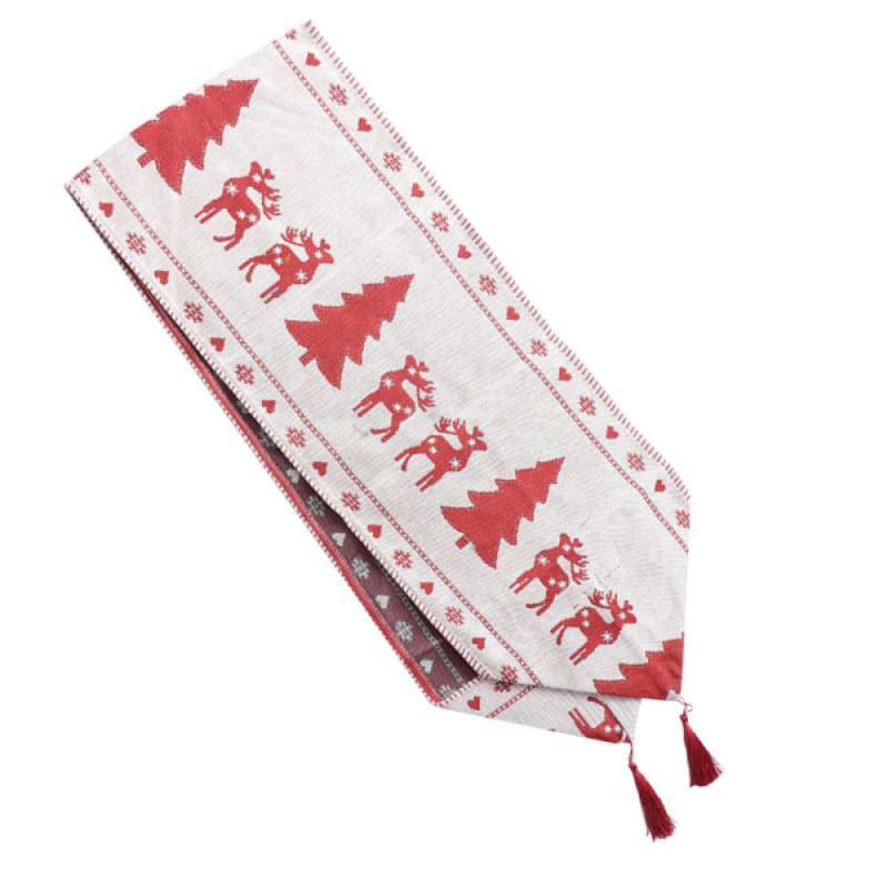 Jual Christmas Linen Tablecloth Table Runner Hessian Table Flag Home Party Decor Online November 2020 Blibli Com