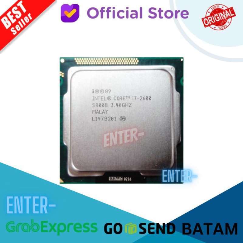 Jual PROCESSOR INTEL CORE I7 2600 TRAY LGA 1155 di Seller Micro