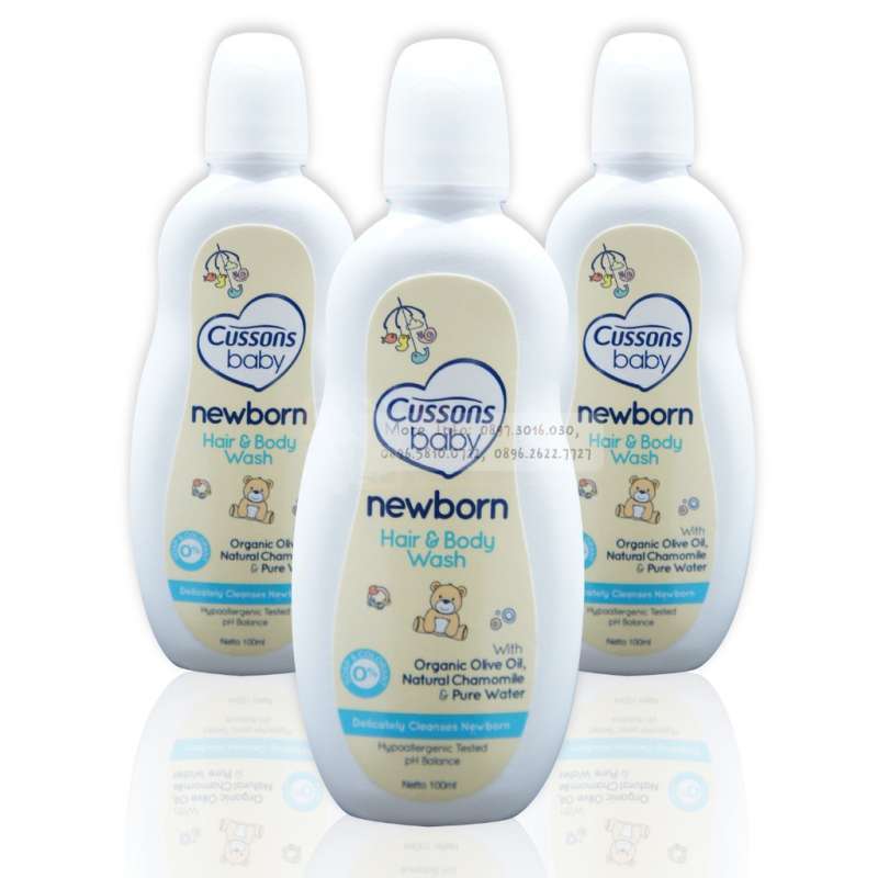 Jual Cussons Baby Newborn Hair Body Wash 100ml Di Seller Laris