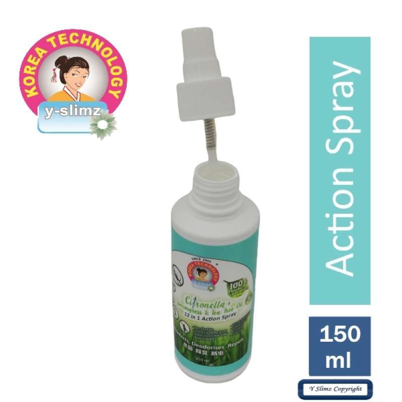Jual Y Slimz 12 In 1 Kill Germs Kill Bacteira Anti Insect Surface Cleaner 150ml 100 Essential Oil Citronella 100 Tea Tree Oil 100 Lemongrass Online Januari 2021 Blibli