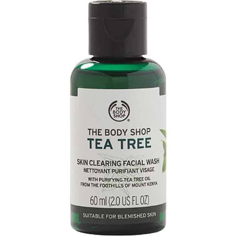 manfaat the body shop tea tree skin clearing facial wash