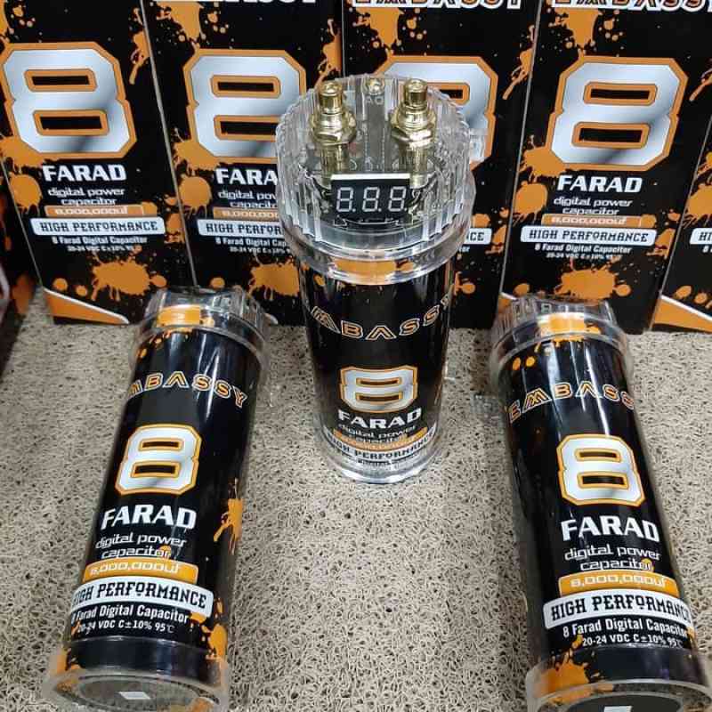 Jual Kapasitor Bank Capasitor 8 Farad Capasitor Audio Mobil ...