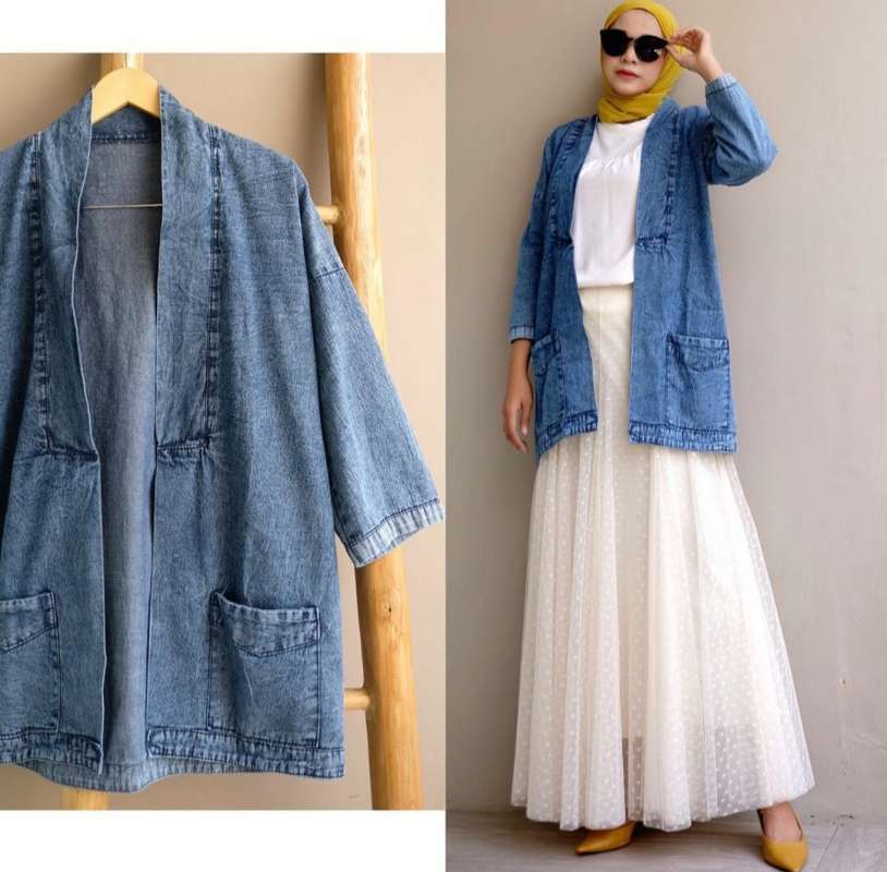 Promo Jaket jeans wanita terbaru 