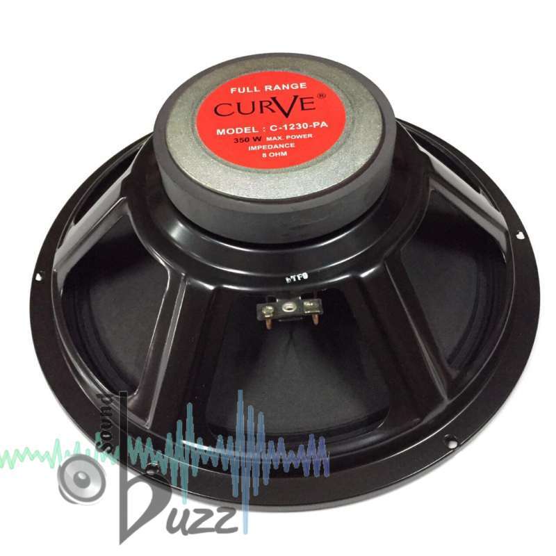 speaker curve 12 inch woofer