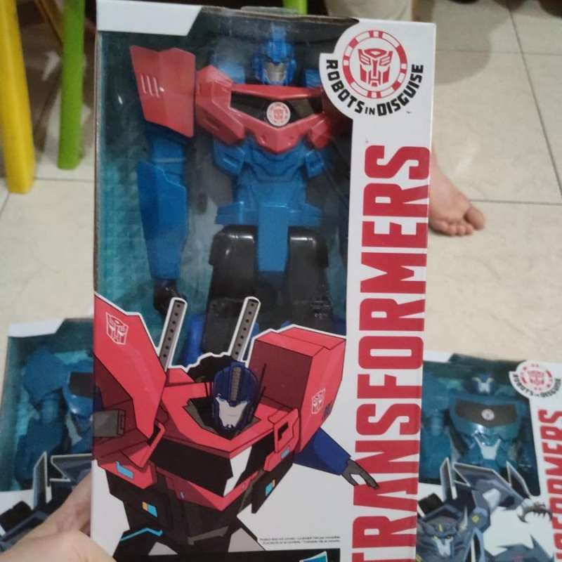 Jual Transformers Robot In Disguise Mainan Optimus Prime Original