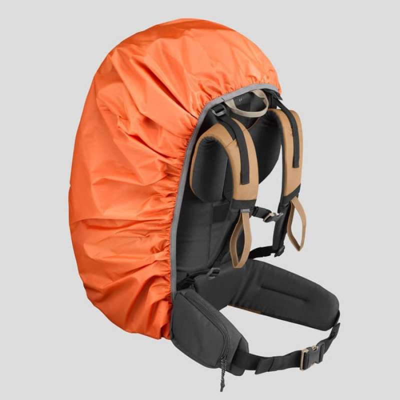 Jual Forclaz Rain Cover Backpack 70 100l Orange Decathlon 8559841 Online Desember 2020 Blibli
