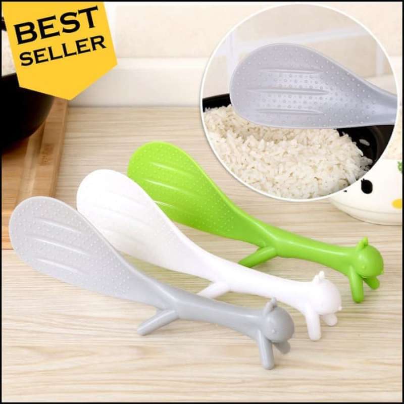 Jual Centong Sendok Nasi Squirre Rice Cooker Spoon Tupai Souvenir Online Desember 2020 Blibli