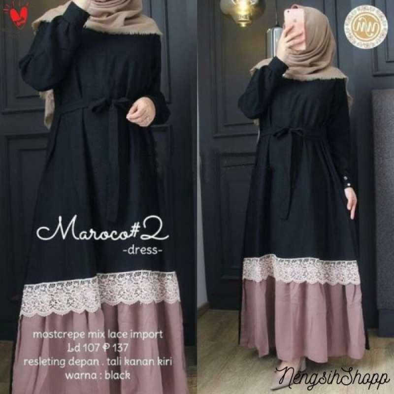 Featured image of post Baju Gamis Renda Terbaru 2021