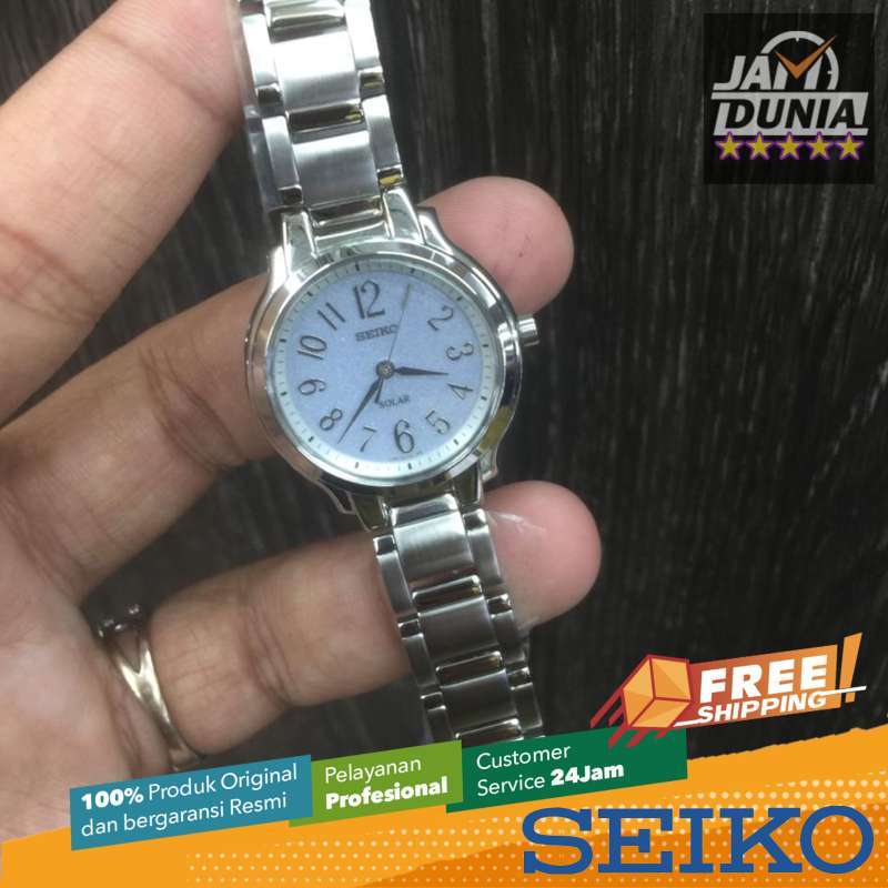 Promo JAM TANGAN SEIKO ORIGINAL SOLAR JAM SEIKO SUT009P1 SEIKO