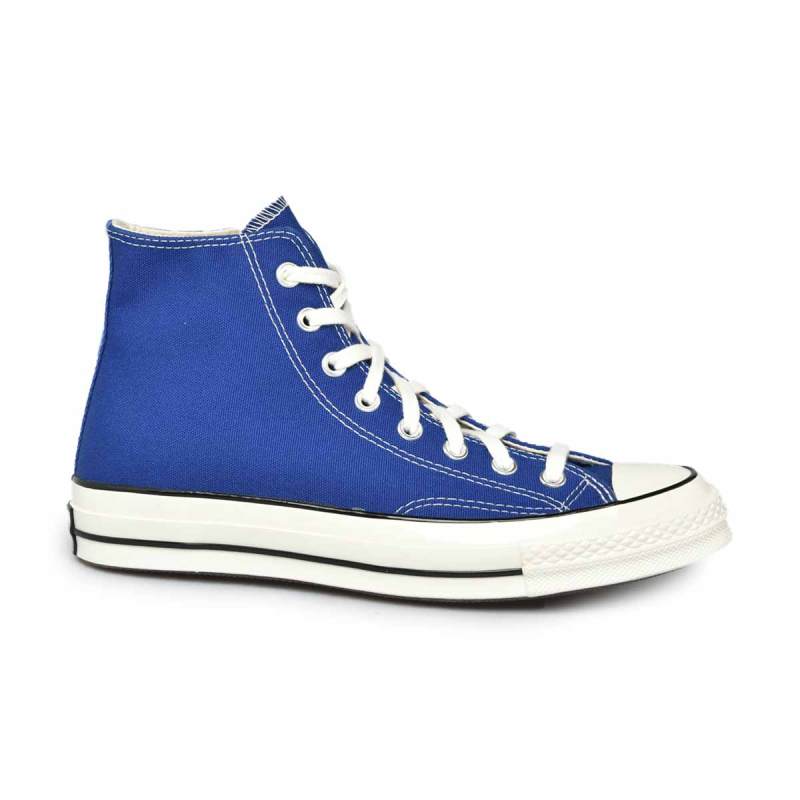 blue converse slip on